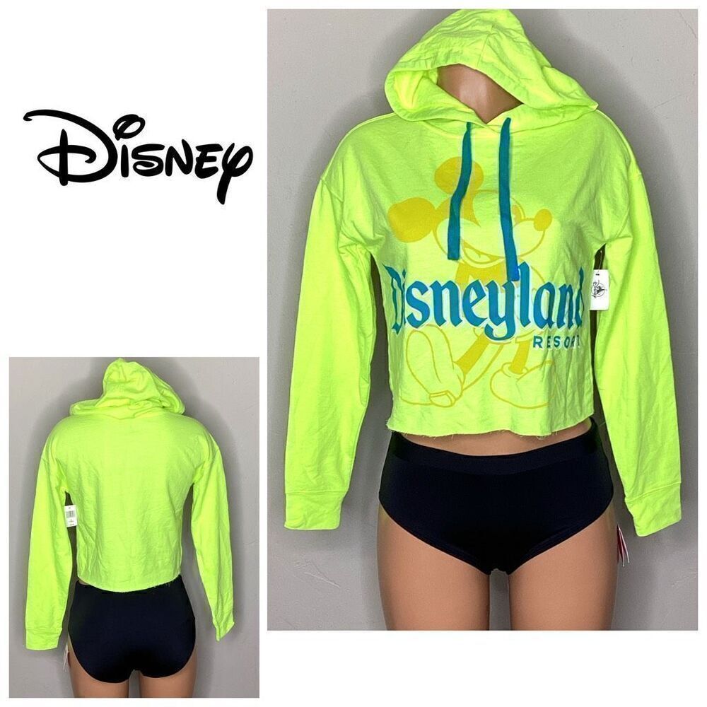 New. Disney cropped hoodie. XS. Retails $49
